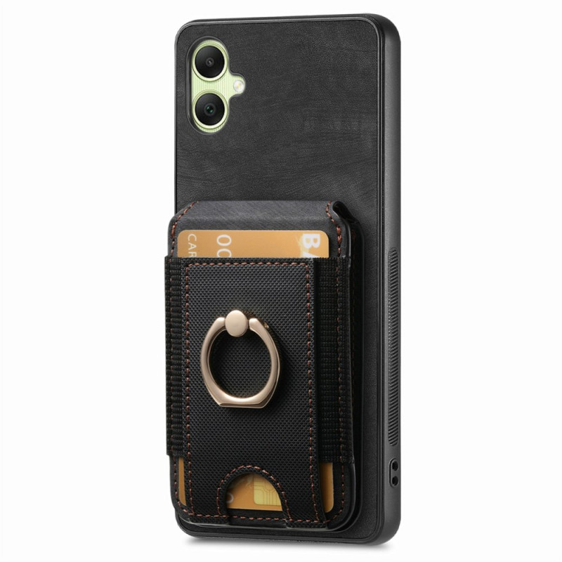 Samsung Galaxy A06 Vintage Case Vertical Card Holder and Stand