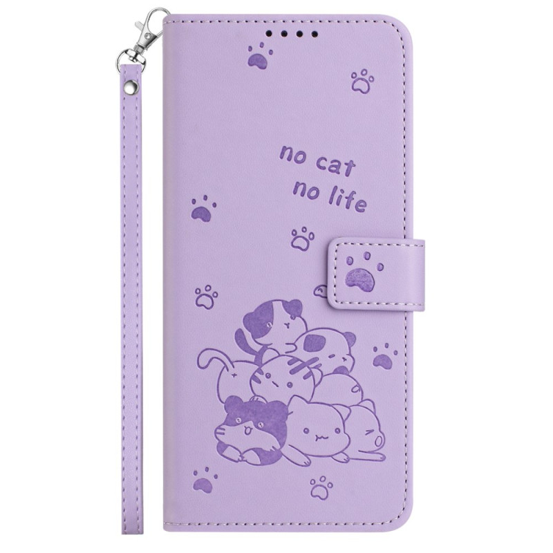 Case Samsung Galaxy A06 Pattern Cats with Lanuere