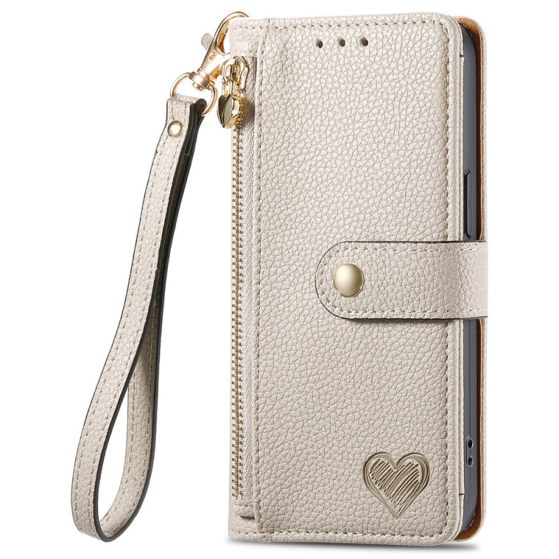 Samsung Galaxy Case A56 5G / A36 5G RFID Blocking and Wallet Heart Design