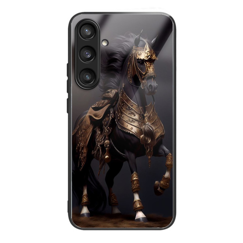 Samsung Galaxy S25 5G Tempered Glass Horse Case