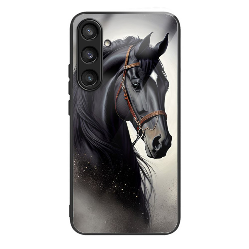 Samsung Galaxy S25 5G Hard Case Horse Grey