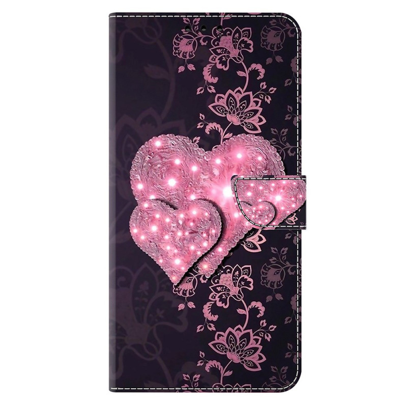 Samsung Galaxy S25 5G Lace Hearts Case