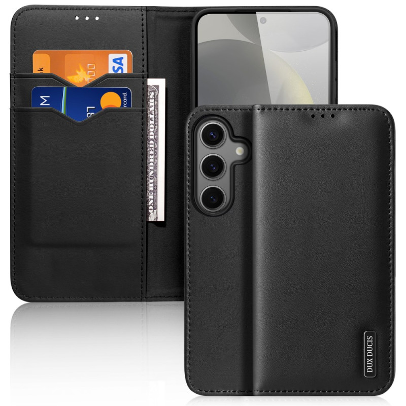 Flip Cover Samsung Galaxy S25 5G Leather DUX DUCIS