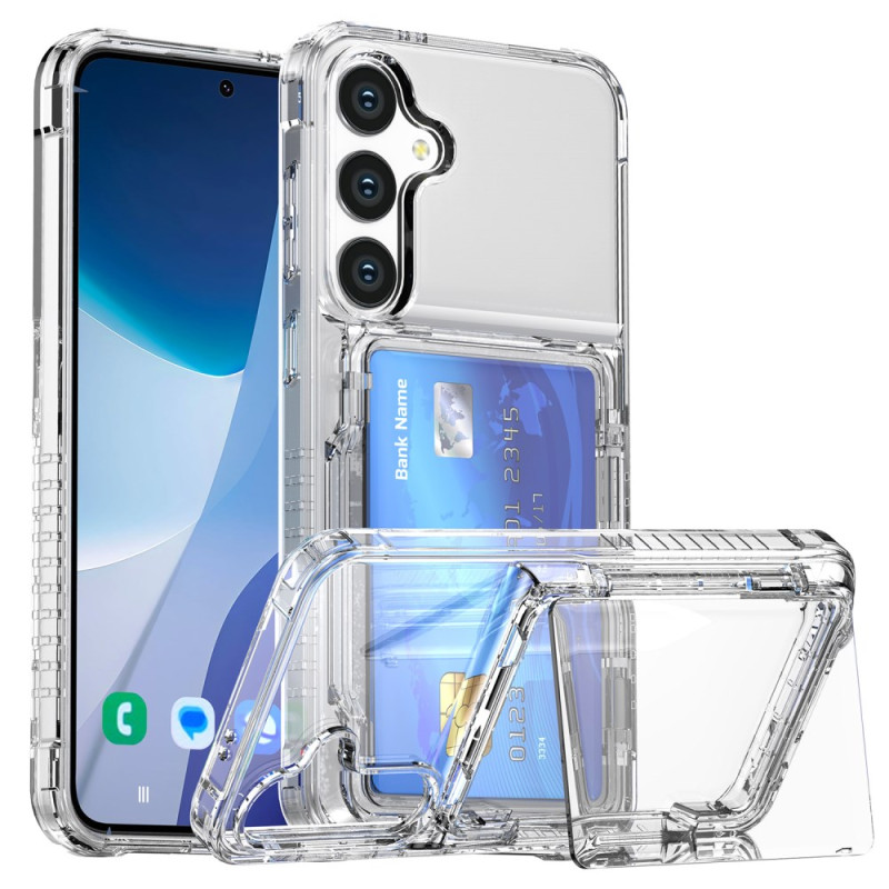 Samsung Galaxy S25 5G Clear Case Integrated Card Holder