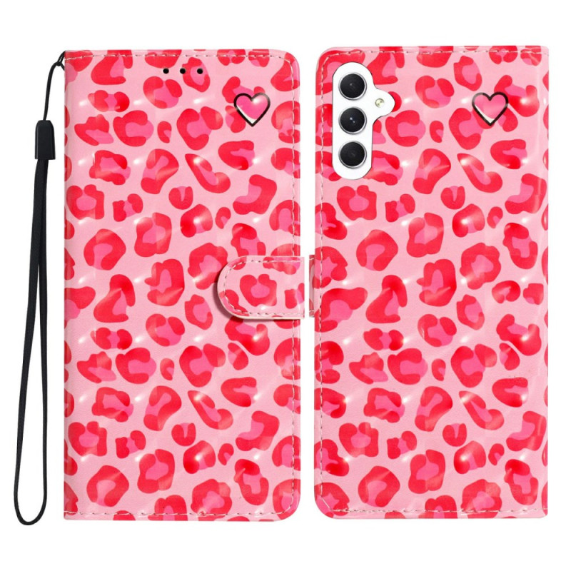 Samsung Galaxy S25 Plus 5G Case Leopard Pink Design