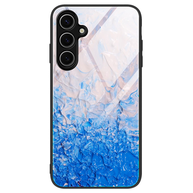 Samsung Galaxy S25 Plus 5G Marble Tempered Glass Case