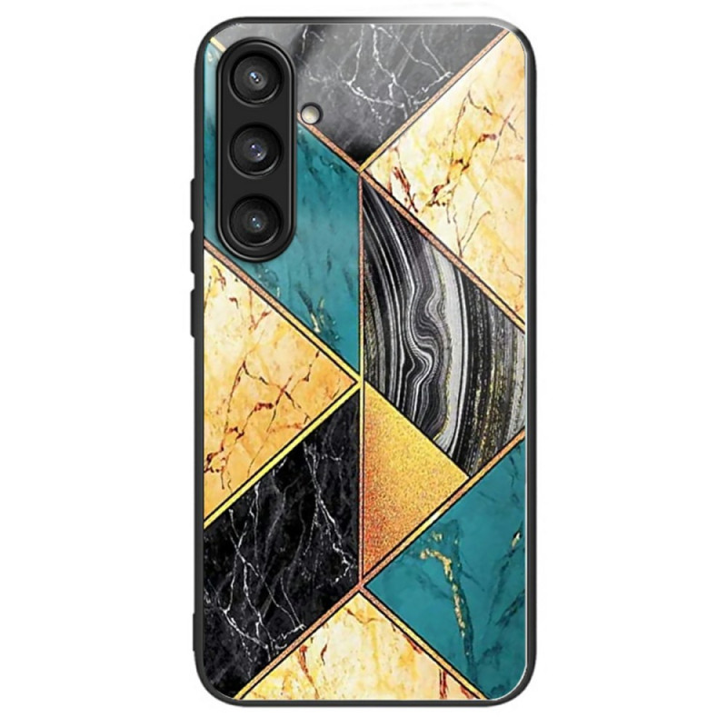 Samsung Galaxy S25 Plus 5G Tempered Glass Case Coloured Marble