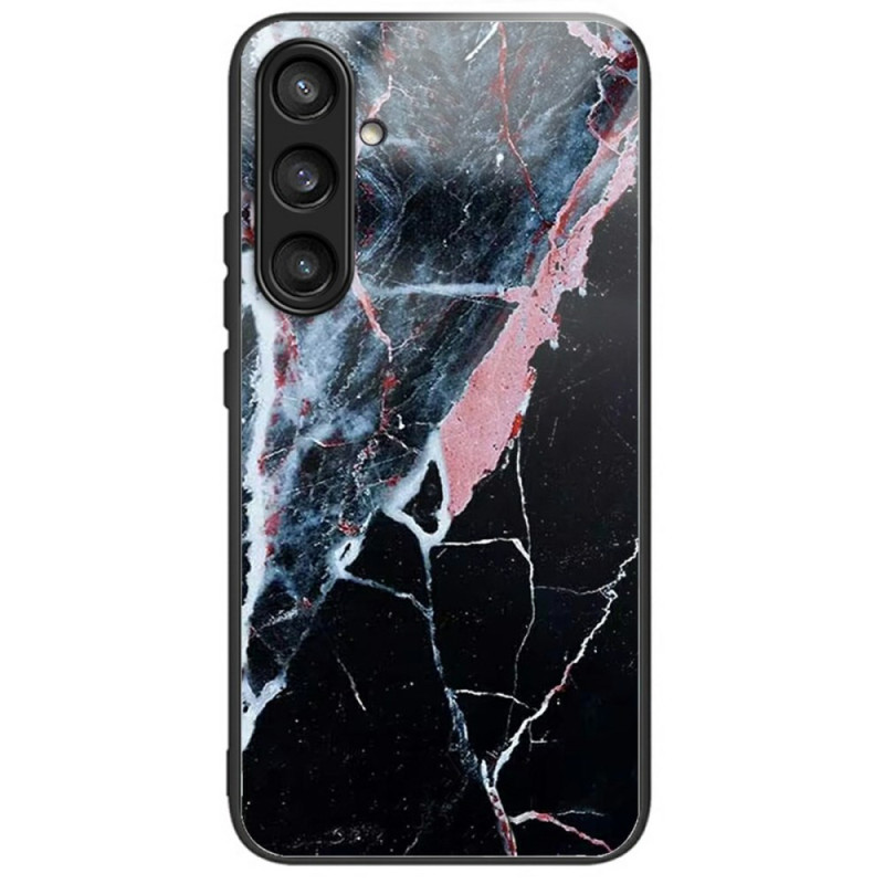 Samsung Galaxy S25 Plus 5G Hardcover Marble Black and Pink