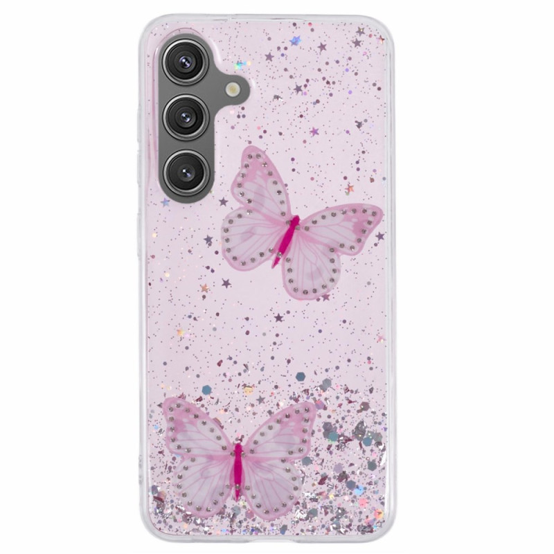 Samsung Galaxy S25 Plus 5G Glitter Butterfly Case