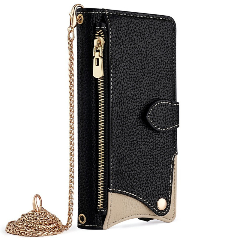 Samsung Galaxy S25 Plus 5G Wallet Case with Chain