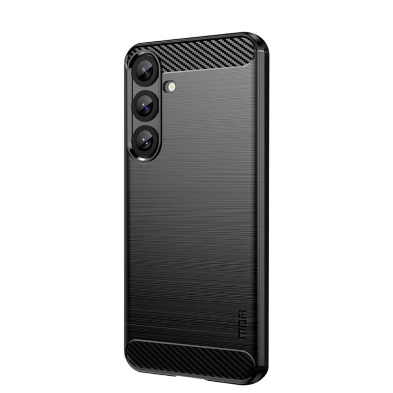 Samsung Galaxy S25 Plus 5G Brushed Carbon Fibre Case MOFI