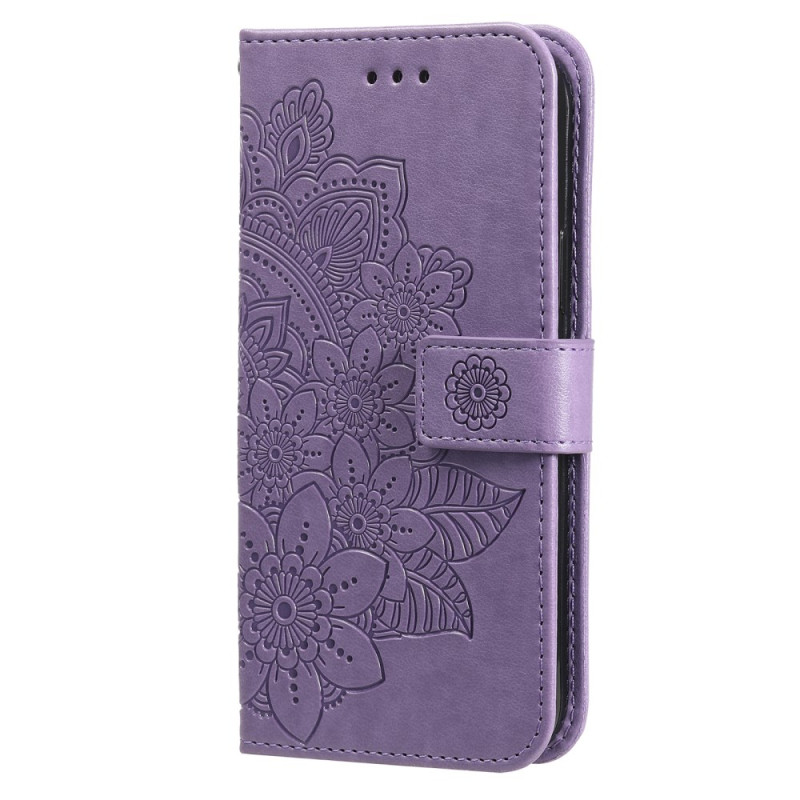 Samsung Galaxy S25 Plus 5G Case Floral Design with Strap