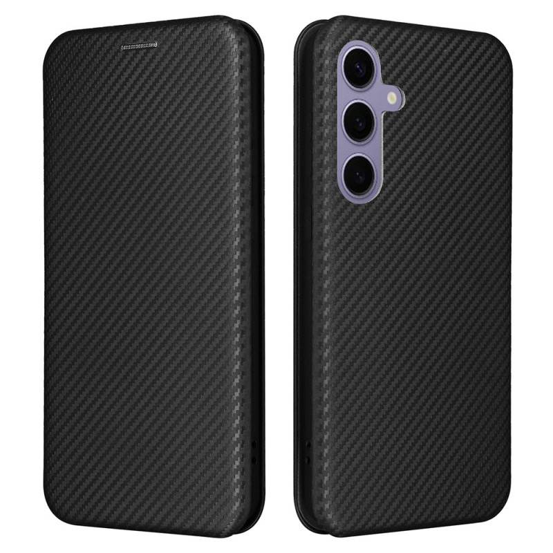 Flip Cover Samsung Galaxy S25 Plus 5G Carbon Fibre