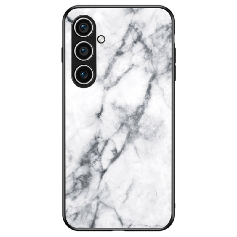 Samsung Galaxy S25 Plus 5G Marble Tempered Glass Case