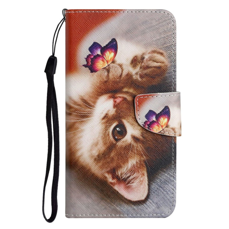 Samsung Galaxy S25 Ultra 5G Case Butterfly and Cat