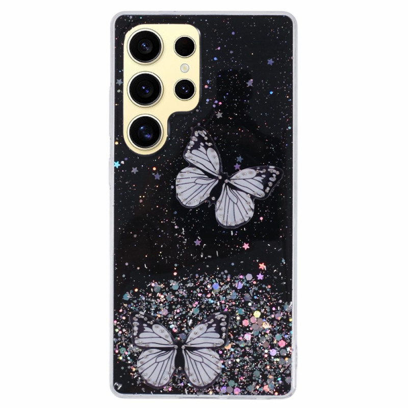 Samsung Galaxy S25 Ultra 5G Glitter Butterfly Case