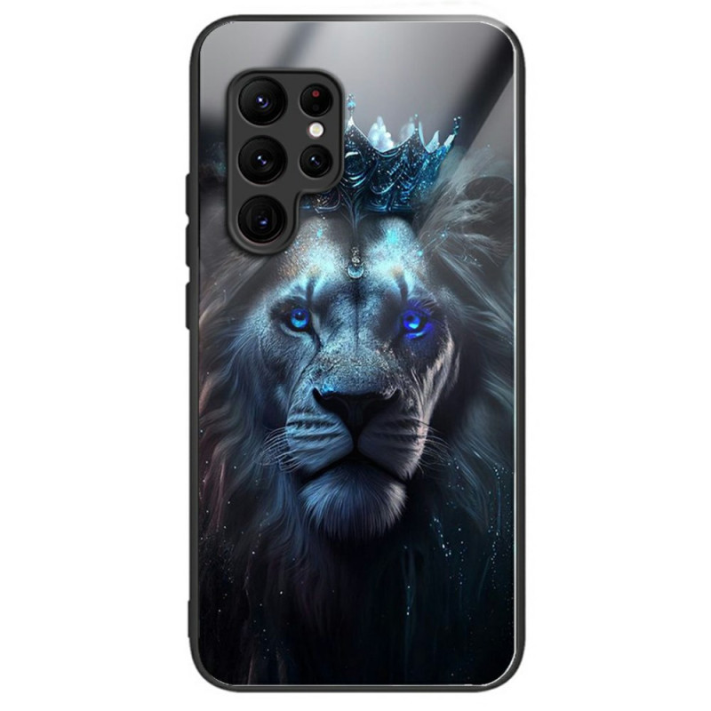 Elegant case for Samsung Galaxy S25 Ultra with Crowned Lion motif