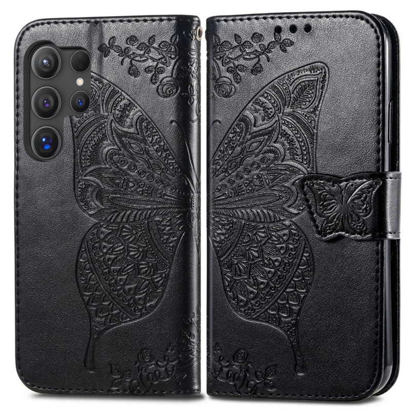 Samsung Galaxy S25 Ultra 5G Case Baroque Butterfly