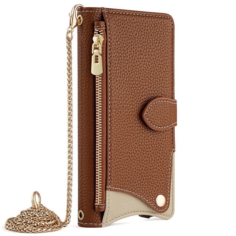 Samsung Galaxy A56 5G Wallet Case with Chain