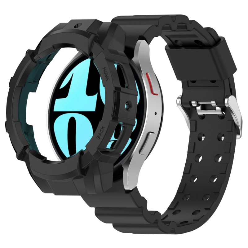 Wristband with Samsung Galaxy Watch7 44mm Silicone Case