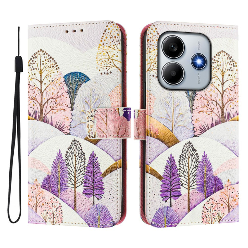 Housse Xiaomi Redmi Note 14 5G Motif Arbres