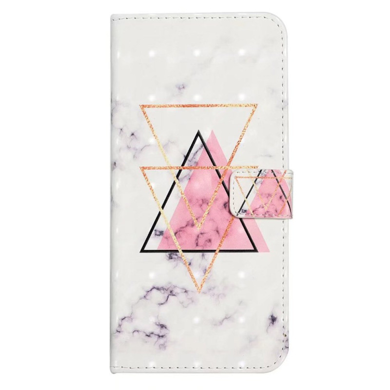 Samsung Galaxy A26 5G Marble Case 3D Triangles