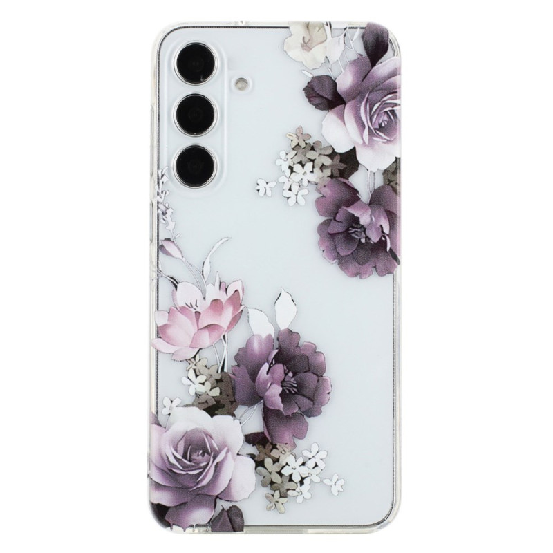 Samsung Galaxy A26 5G Case Purple Peonies