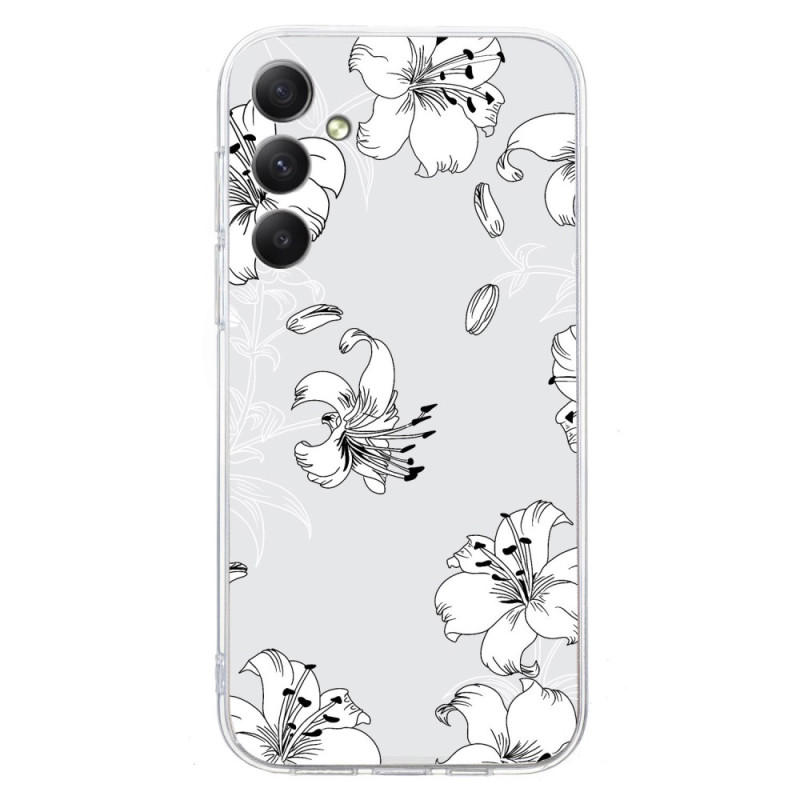 Samsung Galaxy A26 5G White Flower Case