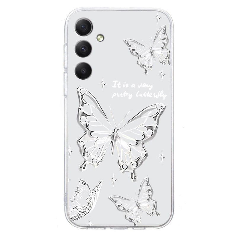 Samsung Galaxy A26 5G Case Drawing Butterflies