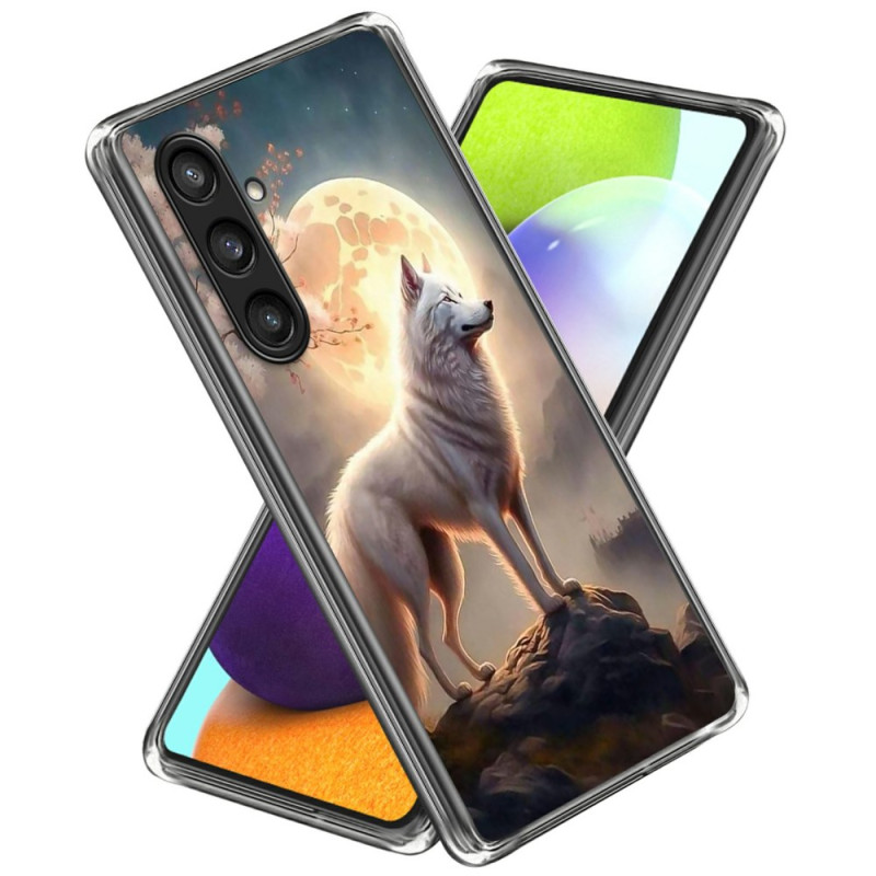 Samsung Galaxy A26 5G Moonlight Wolf Case