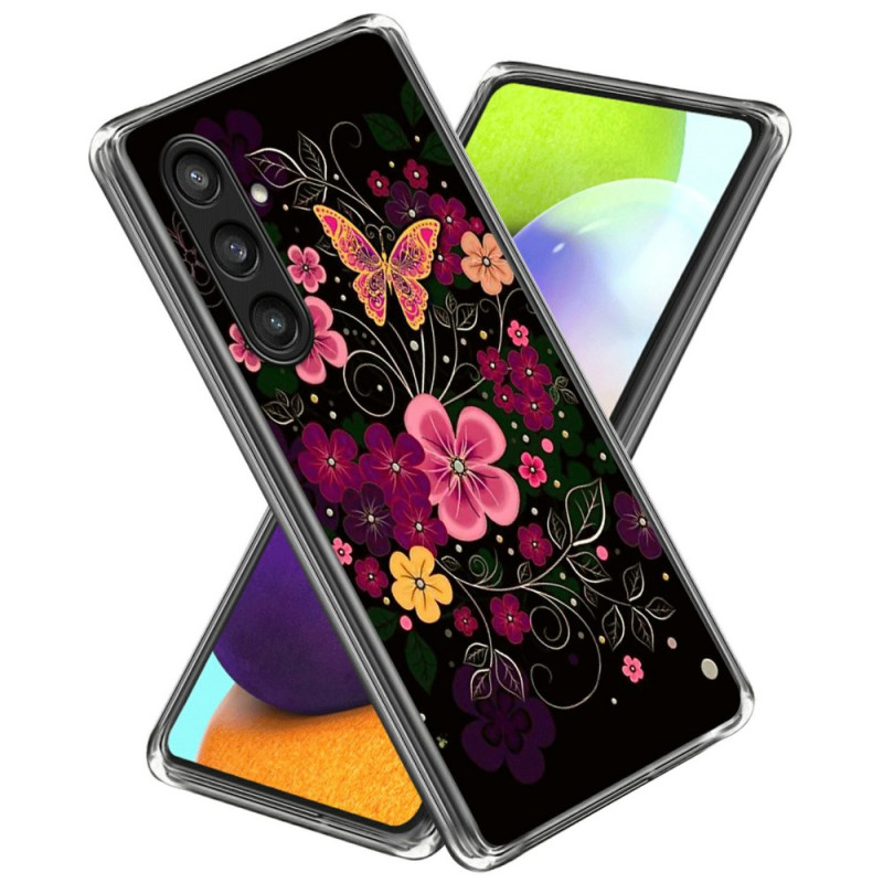 Case Samsung Galaxy A26 5G Folie Flowers