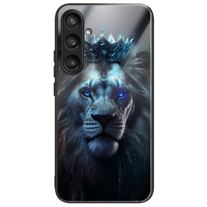 Galaxy A26 5G Crowned Lion Tempered Glass Case