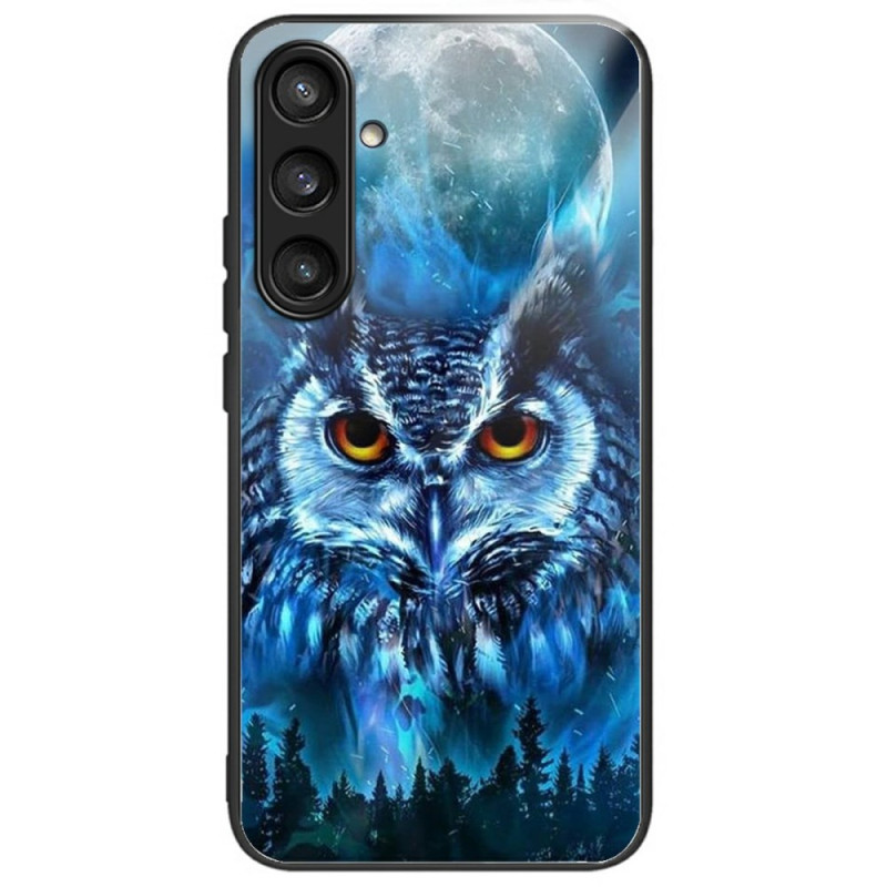 Samsung Galaxy A26 5G Toughened Glass Case Owl Moon