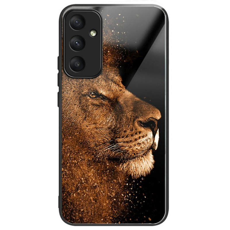 Samsung Galaxy A26 5G Tempered Glass Case Lion Design