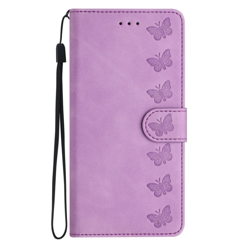 Samsung Galaxy A26 5G Strap Butterfly Frieze Case