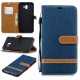 Samsung Galaxy J6 Plus Fabric and Leather Effect Case