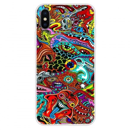 iPhone XS Case Folie des Tags