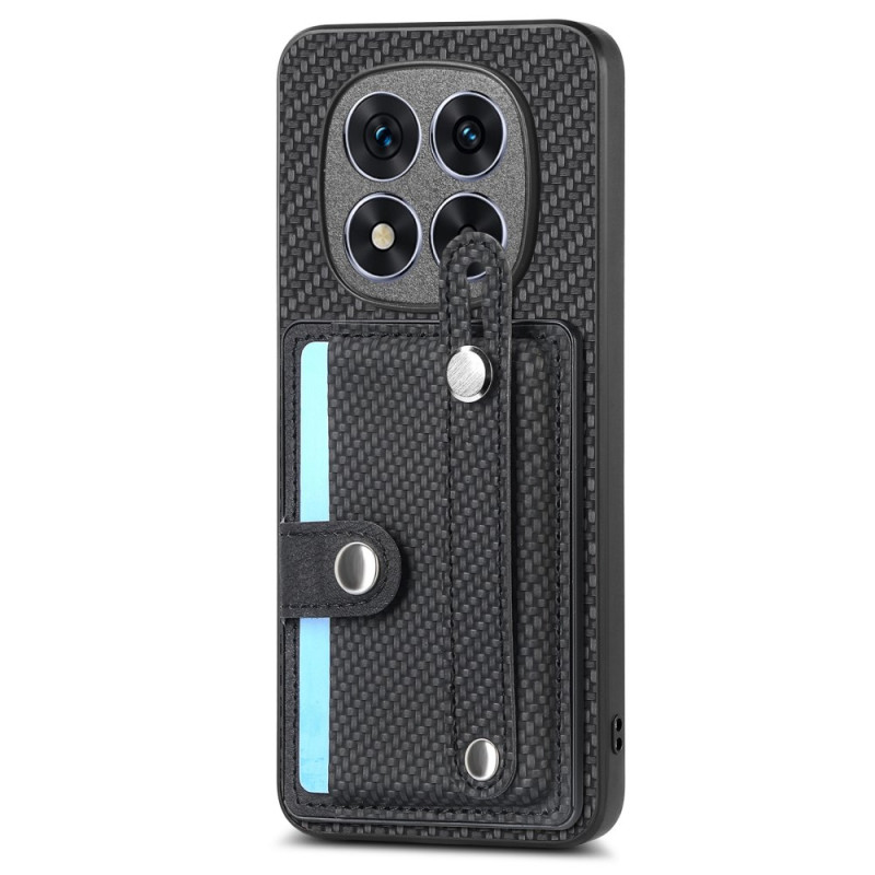 Xiaomi Redmi Note 14 Pro Plus 5G Case with Card Holder and Manual Strap