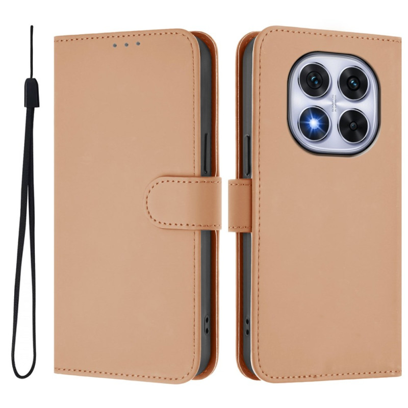 Xiaomi Redmi Note 14 Pro / Redmi Note 14 Pro Plus 5G Style Case Plain Leather