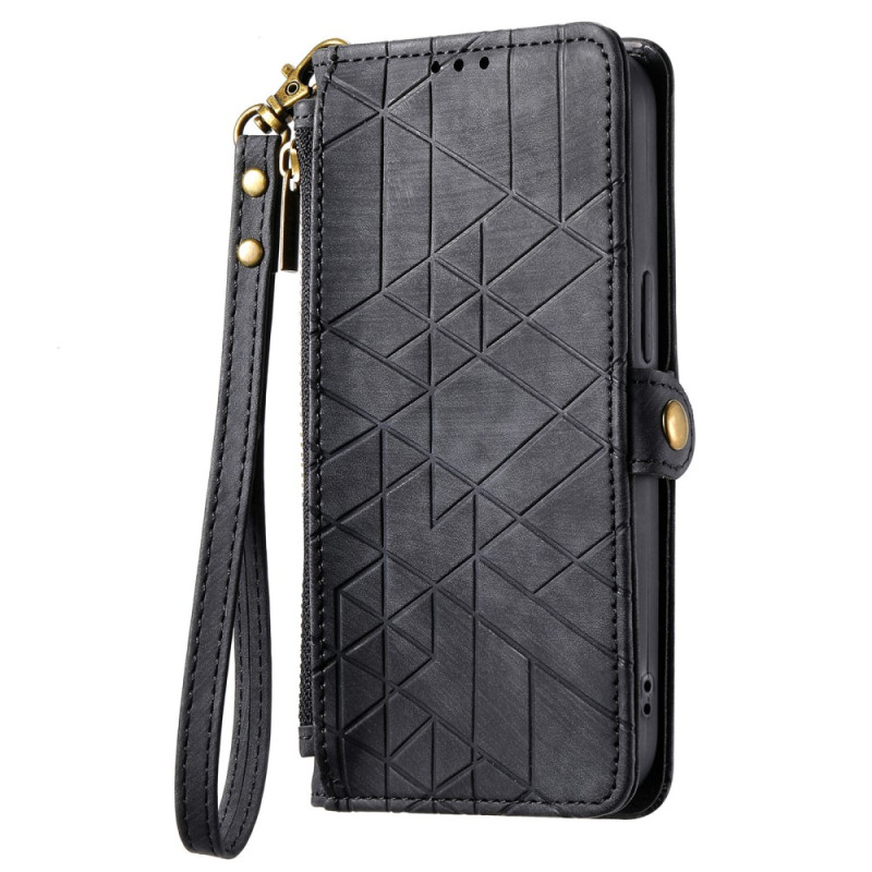 Case Xiaomi Redmi Note 14 Pro Plus 5G Wallet Geometric Lines