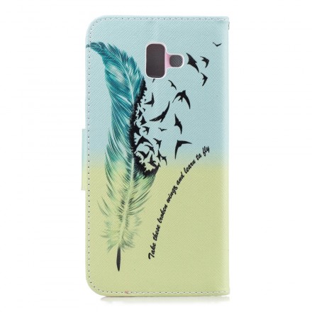 Cover Samsung Galaxy J6 Plus Learn To Fly