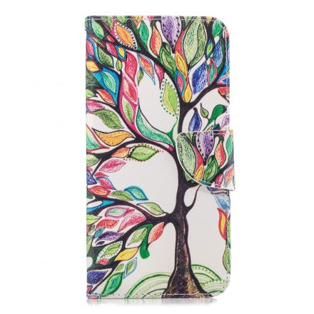 Case Samsung Galaxy J6 Plus Colored Tree