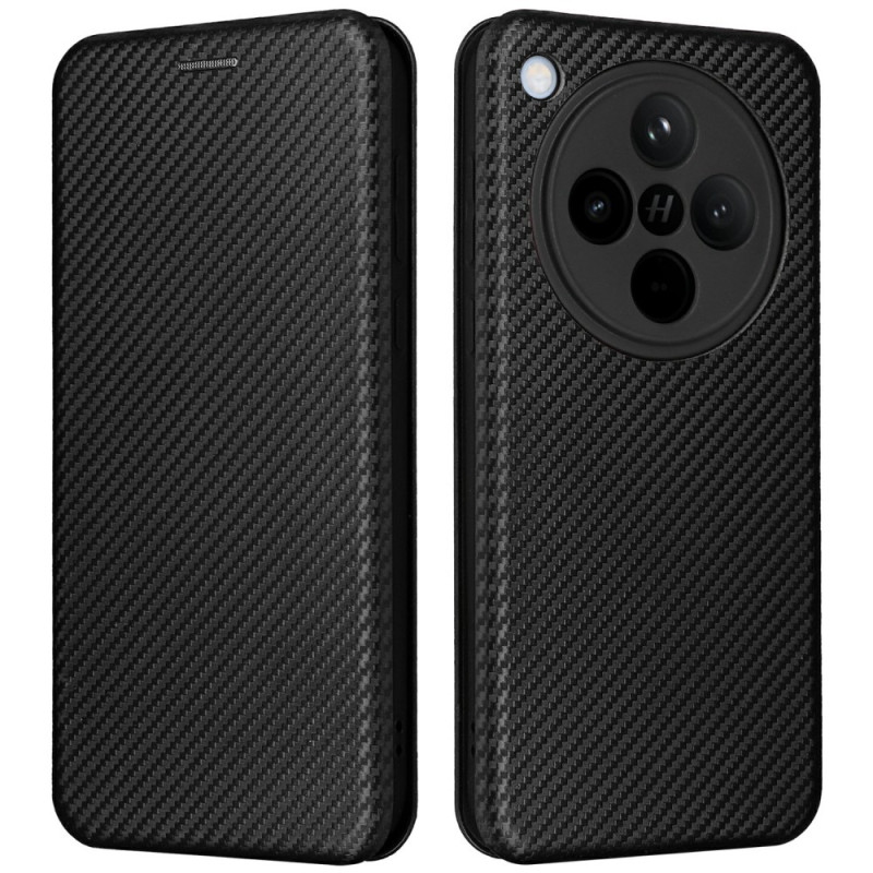 Flip Cover Oppo Find X8 Carbon Fibre