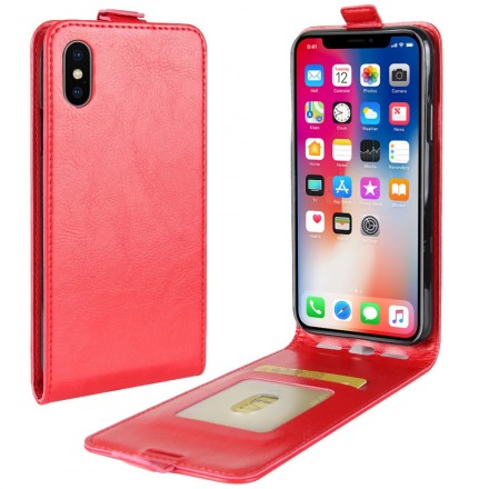 Cover iPhone XS Rabattable Retro