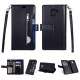 Samsung Galaxy J6 Plus Case Wallet with Strap