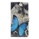 Cover Samsung Galaxy A7 Papillon Bleu