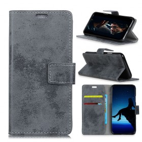 Samsung Galaxy A7 Case Vintage Leather Effect
