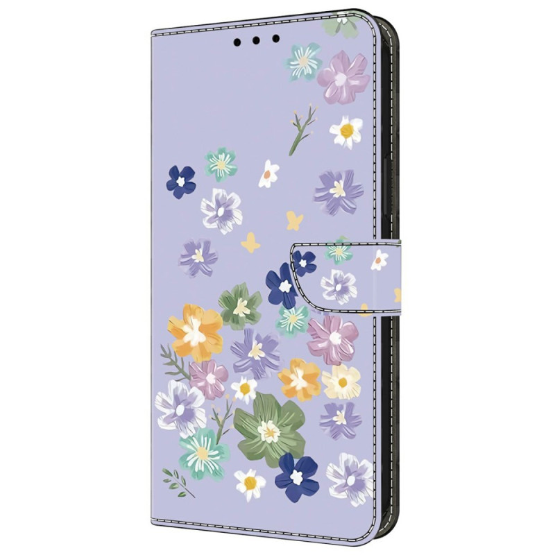 Case Xiaomi Redmi 14C / Poco C75 Floral Pattern Purple