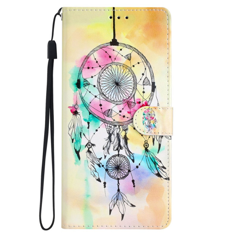 E14 Watercolour Dreamcatcher Motorbike Cover