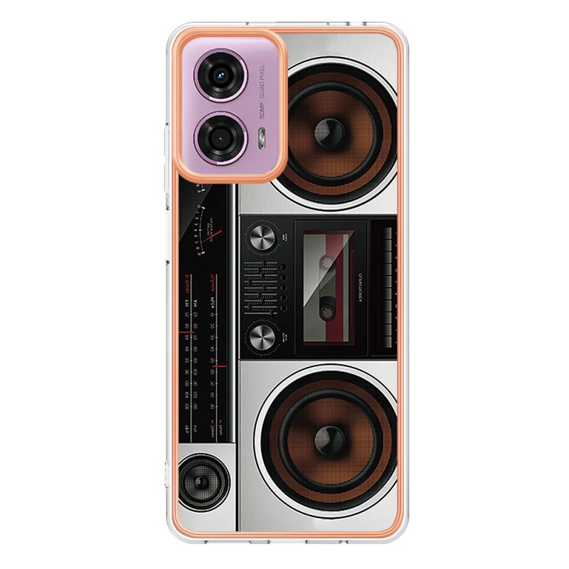 Moto E14 Radio Pattern Case